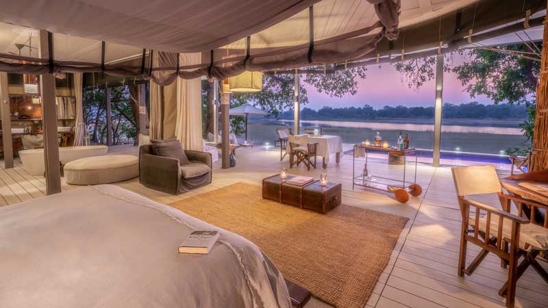 Chinzombo Camp - South Luangwa Zambia