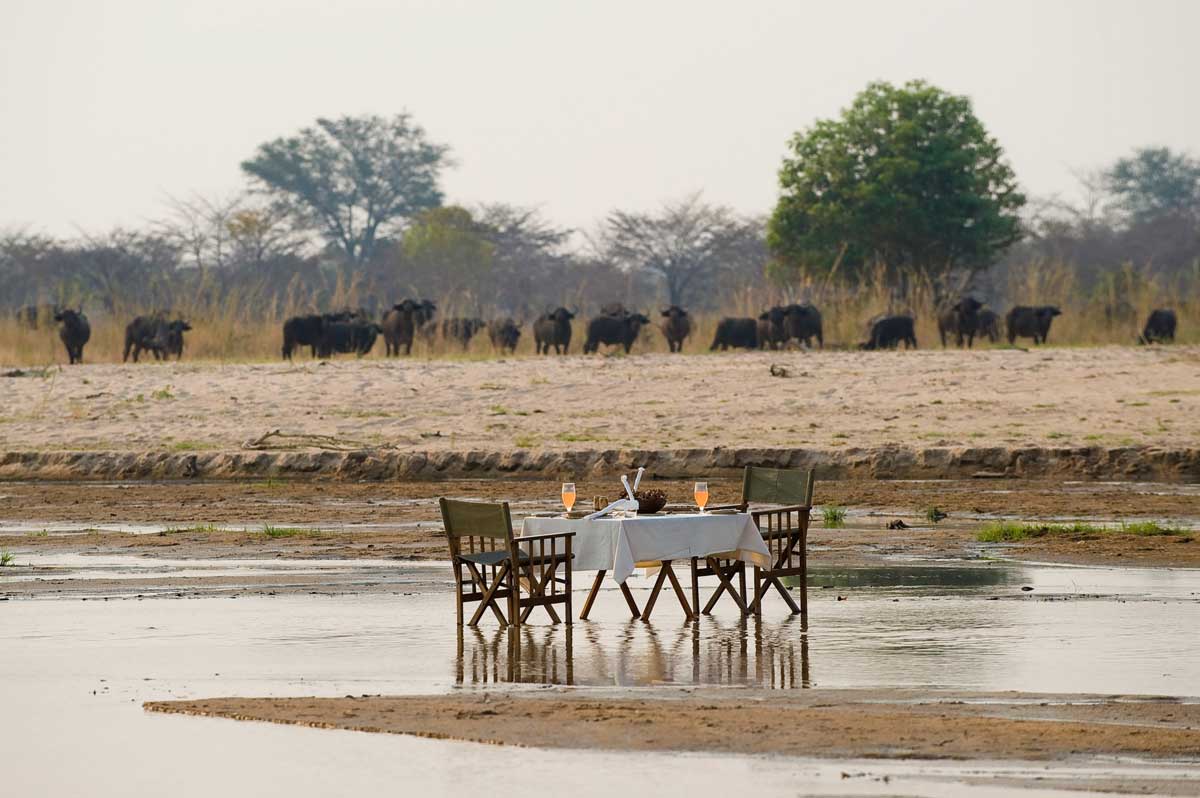 privé bush lunches NSouth Luangwa National Park Zambia