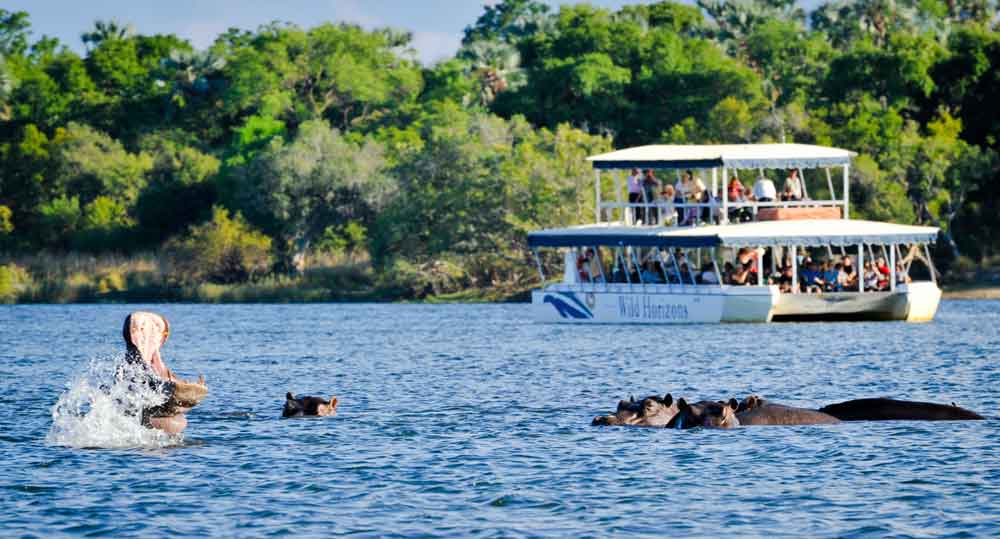 Zambezi River cruise - Victoria Falls Zimbabwe Victoria Falls Zimbabwe